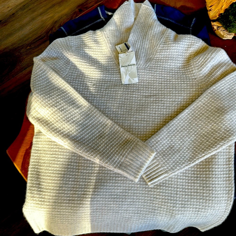 Tommy Bahama, cashmere sweater. Sizes L & XL